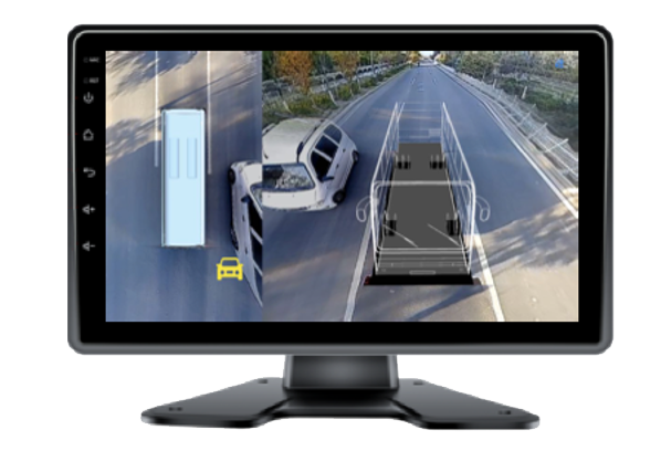 360全景環(huán)視+4路盲區(qū)BSD監(jiān)測車載終端HD-A360I
